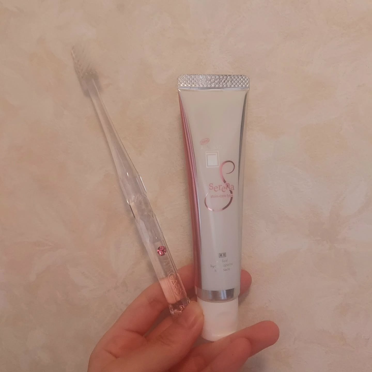 アパガードクリスタル歯ブラシ/アパガード/歯ブラシを使ったクチコミ（1枚目）