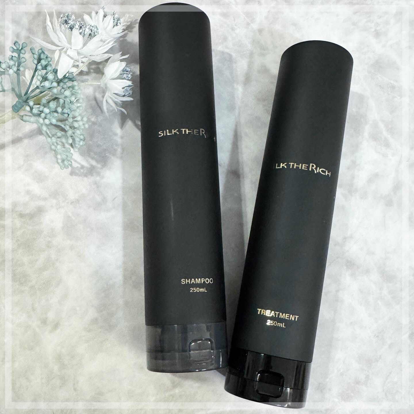 SILK THE RICH スカルプ&リペア シャンプー・トリートメント/SILK THE RICH/市販シャンプーを使ったクチコミ（1枚目）