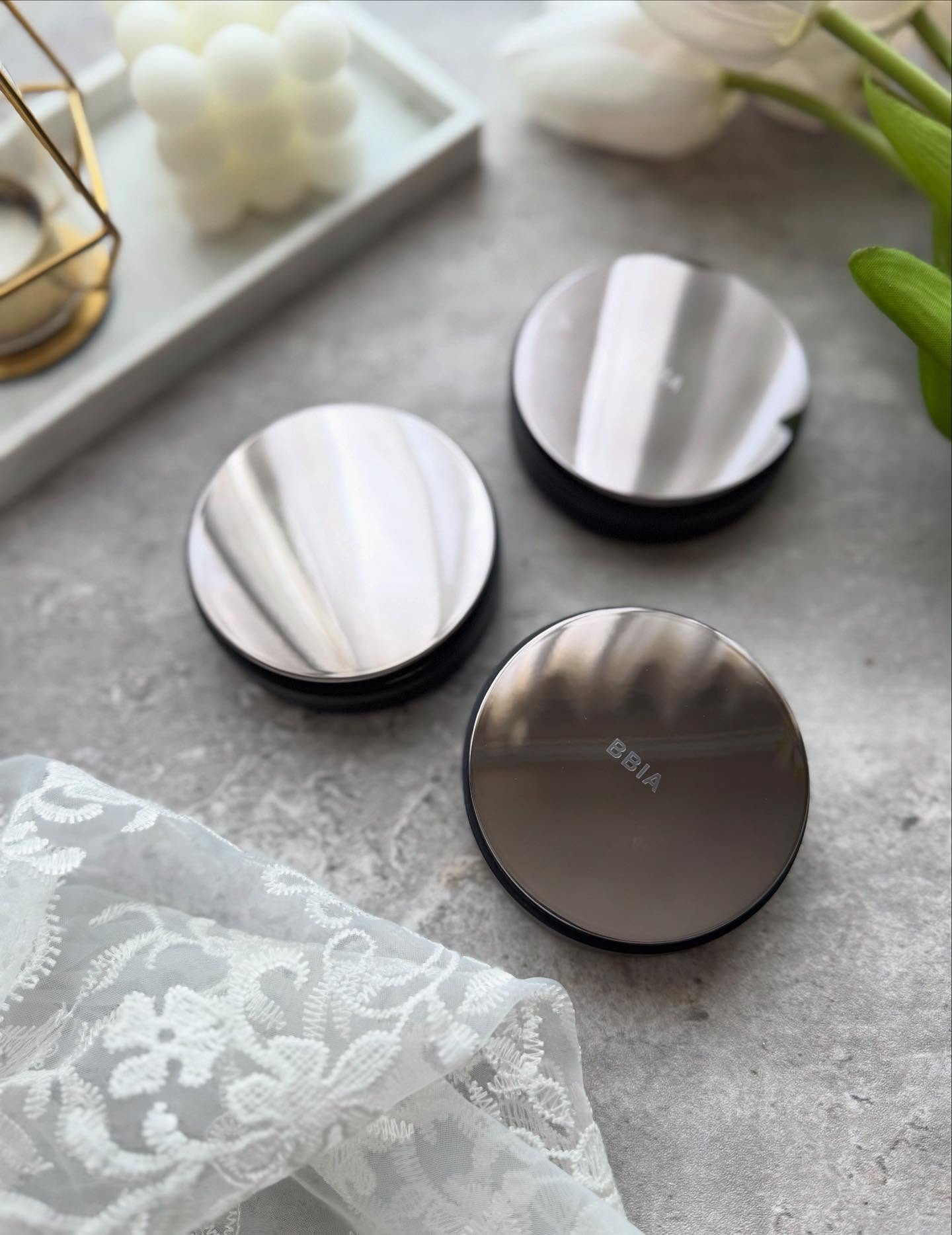 オーグロウクッション/BBIA/クッションファンデーションを使ったクチコミ（1枚目）