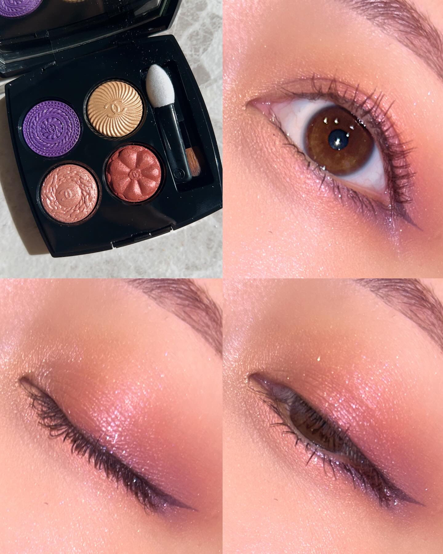 レ キャトル オンブル ブトン/CHANEL/アイシャドウパレットを使ったクチコミ（2枚目）