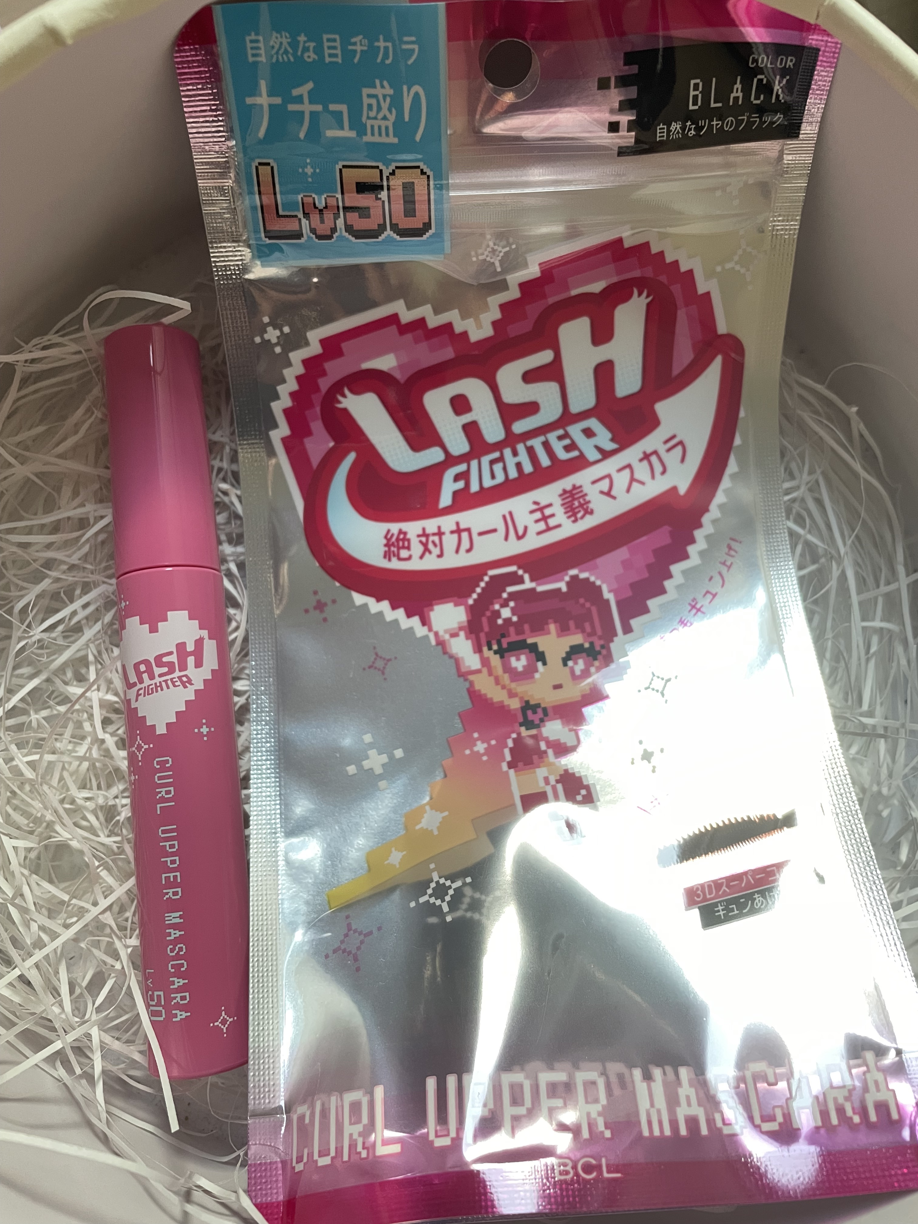 ラッシュファイター　カールアッパーマスカラ　Lv50/ラッシュファイター/マスカラを使ったクチコミ（1枚目）