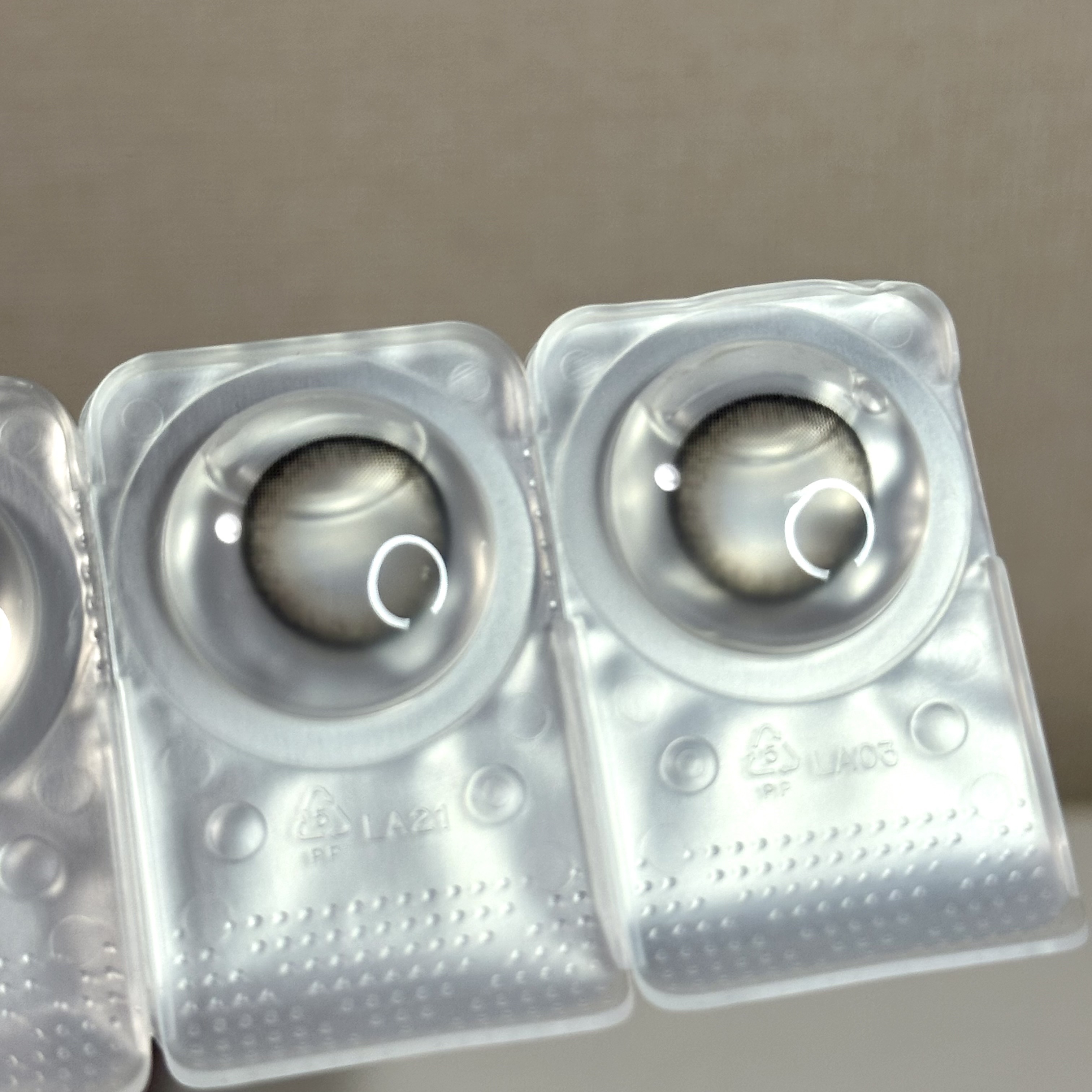 melloew 1day トリュフグレー/melloew/ワンデー（１DAY）カラコンを使ったクチコミ（2枚目）