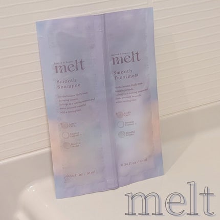メルト スムースシャンプー/トリートメント/melt/市販シャンプーを使ったクチコミ(1枚目)