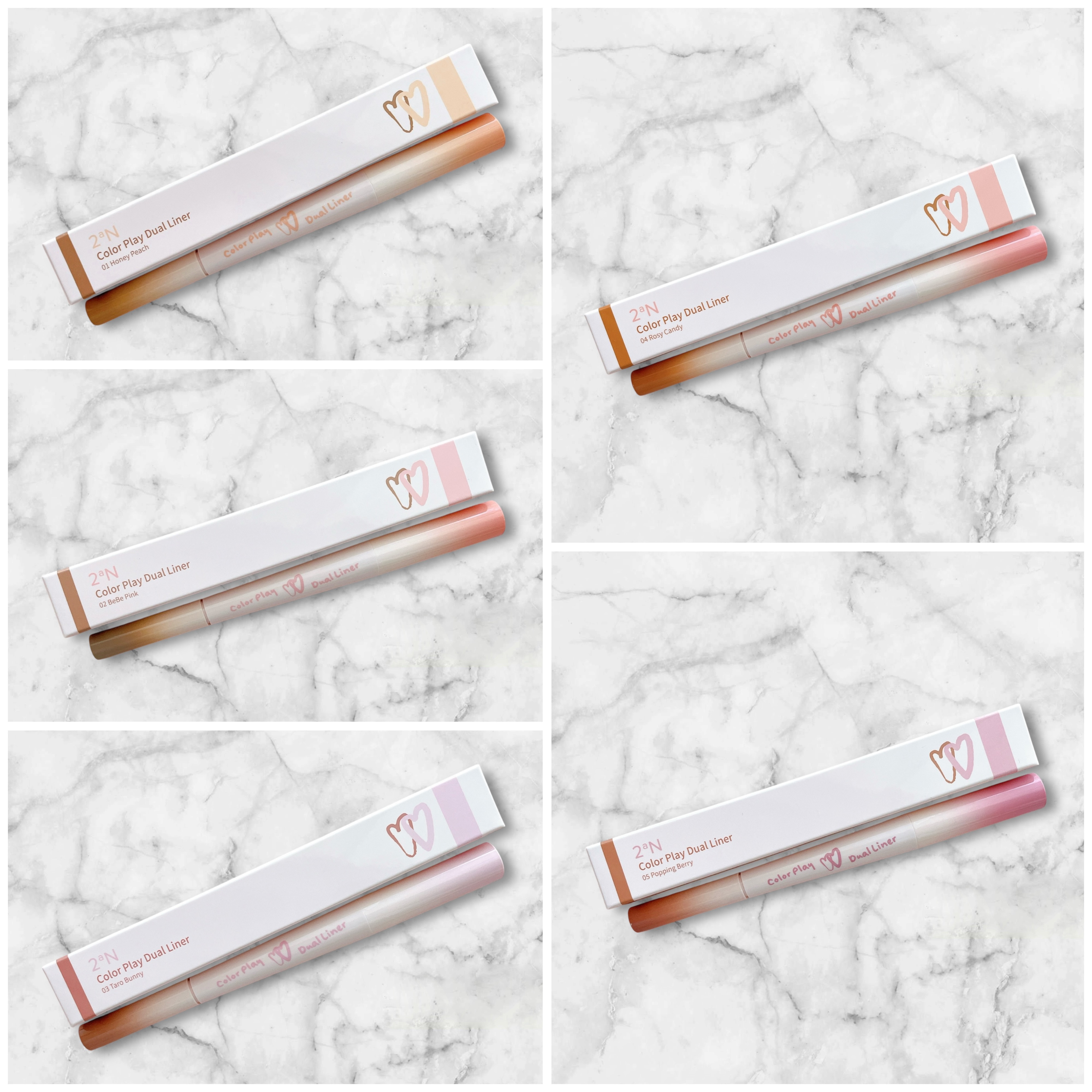 カラープレイデュアルライナー/2aN/スティックアイシャドウを使ったクチコミ（2枚目）