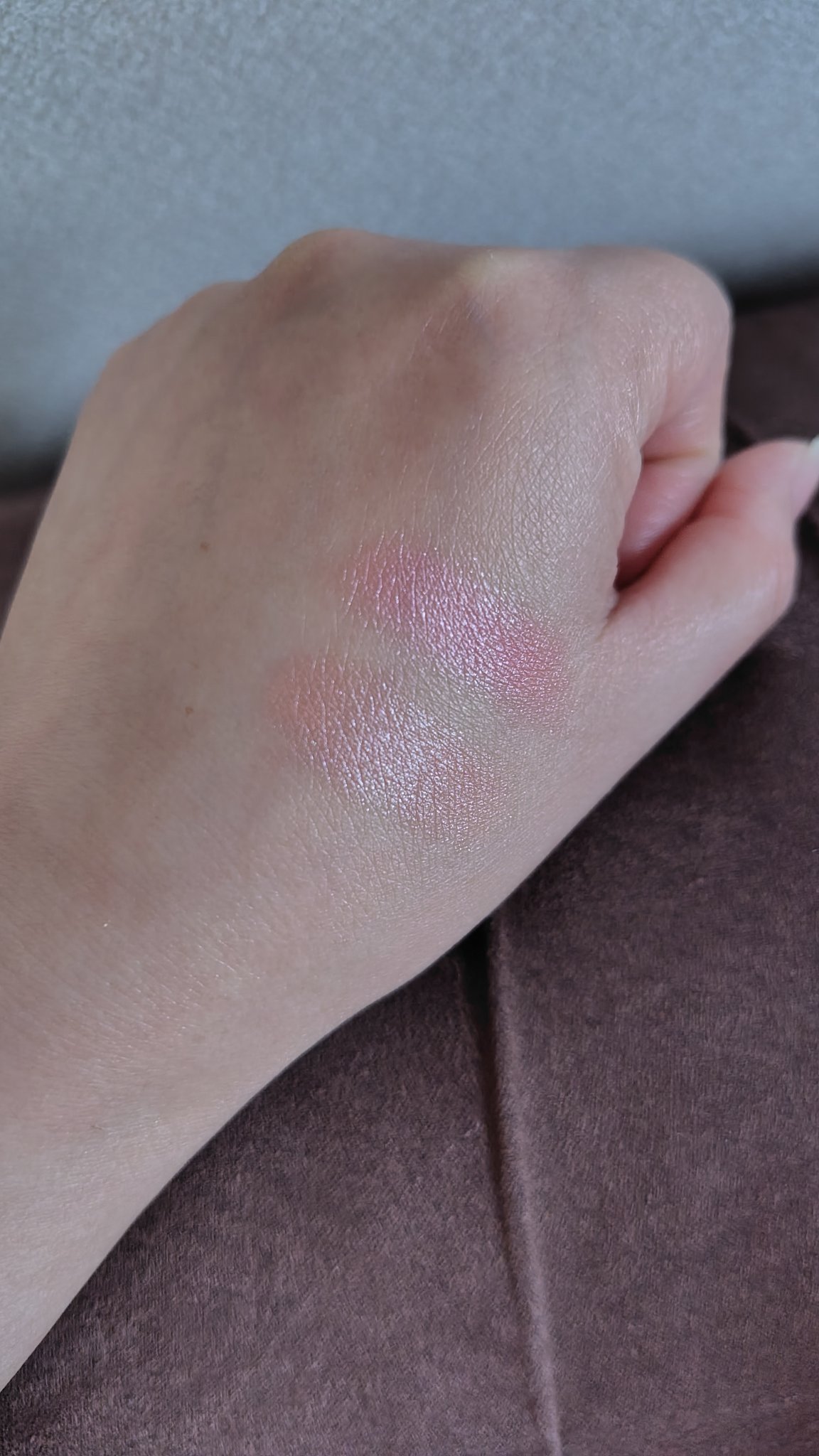 クリームチーク(パールタイプ)/キャンメイク/ジェル・クリームチークを使ったクチコミ（3枚目）