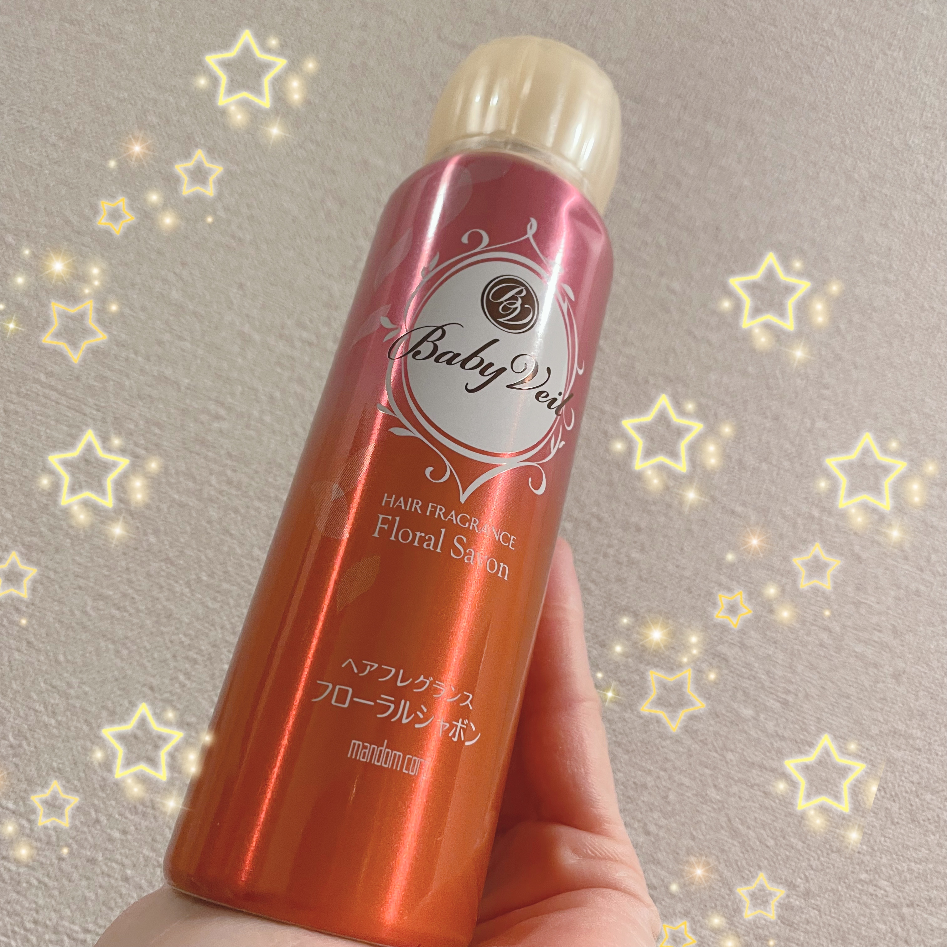 ベビーベール ヘアフレグランス フローラルシャボン/マンダム/ヘアミストを使ったクチコミ（1枚目）