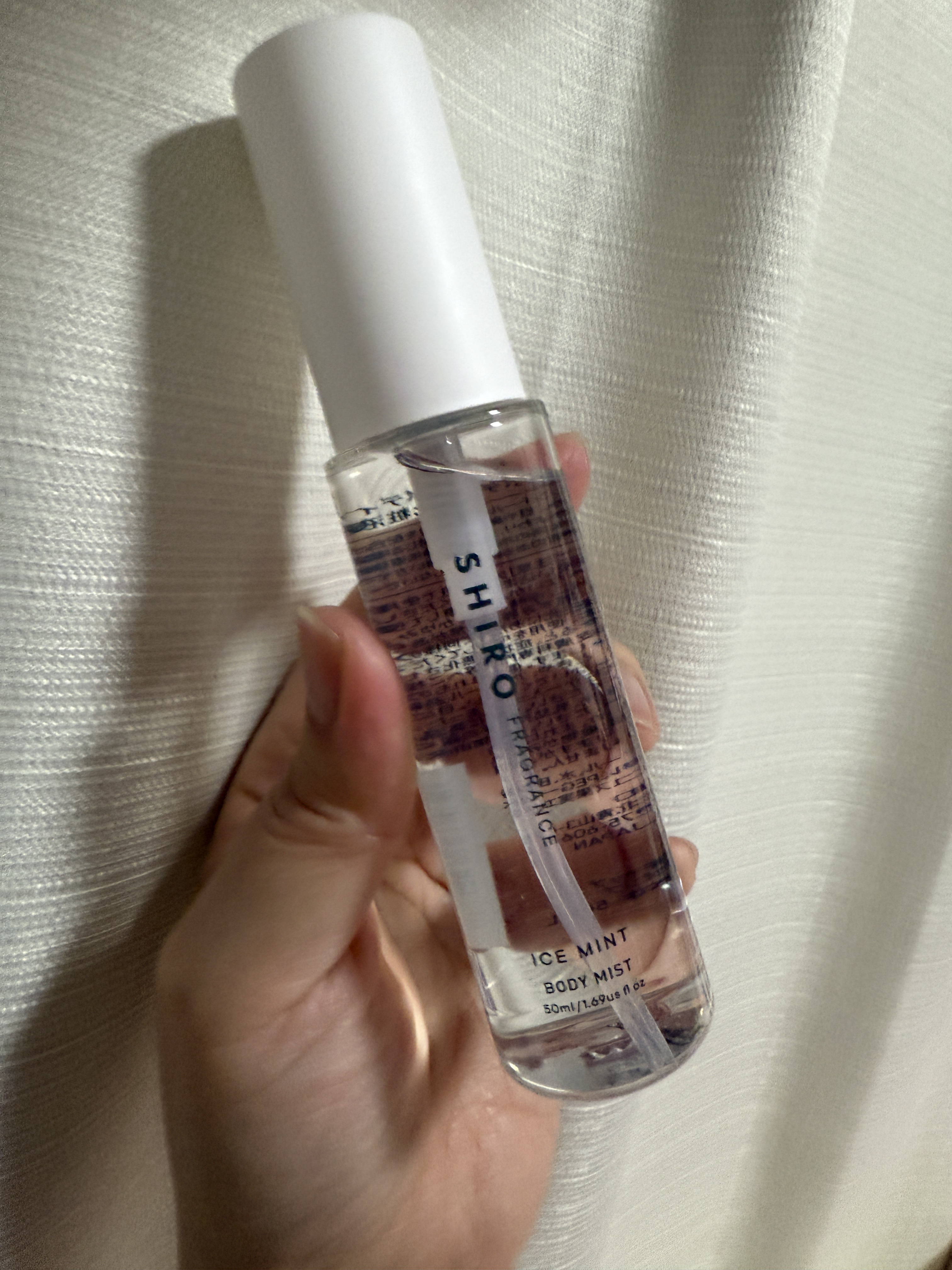 アイスミント ボディミスト/SHIRO/香水(その他)を使ったクチコミ（1枚目）