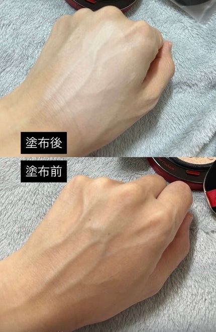 ビーベルベットカバークッション/espoir/クッションファンデーションを使ったクチコミ(3枚目)