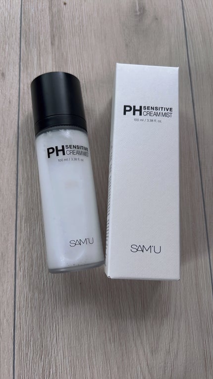 PHセンシティブクリームミスト/SAM'U/ミスト状化粧水を使ったクチコミ(1枚目)