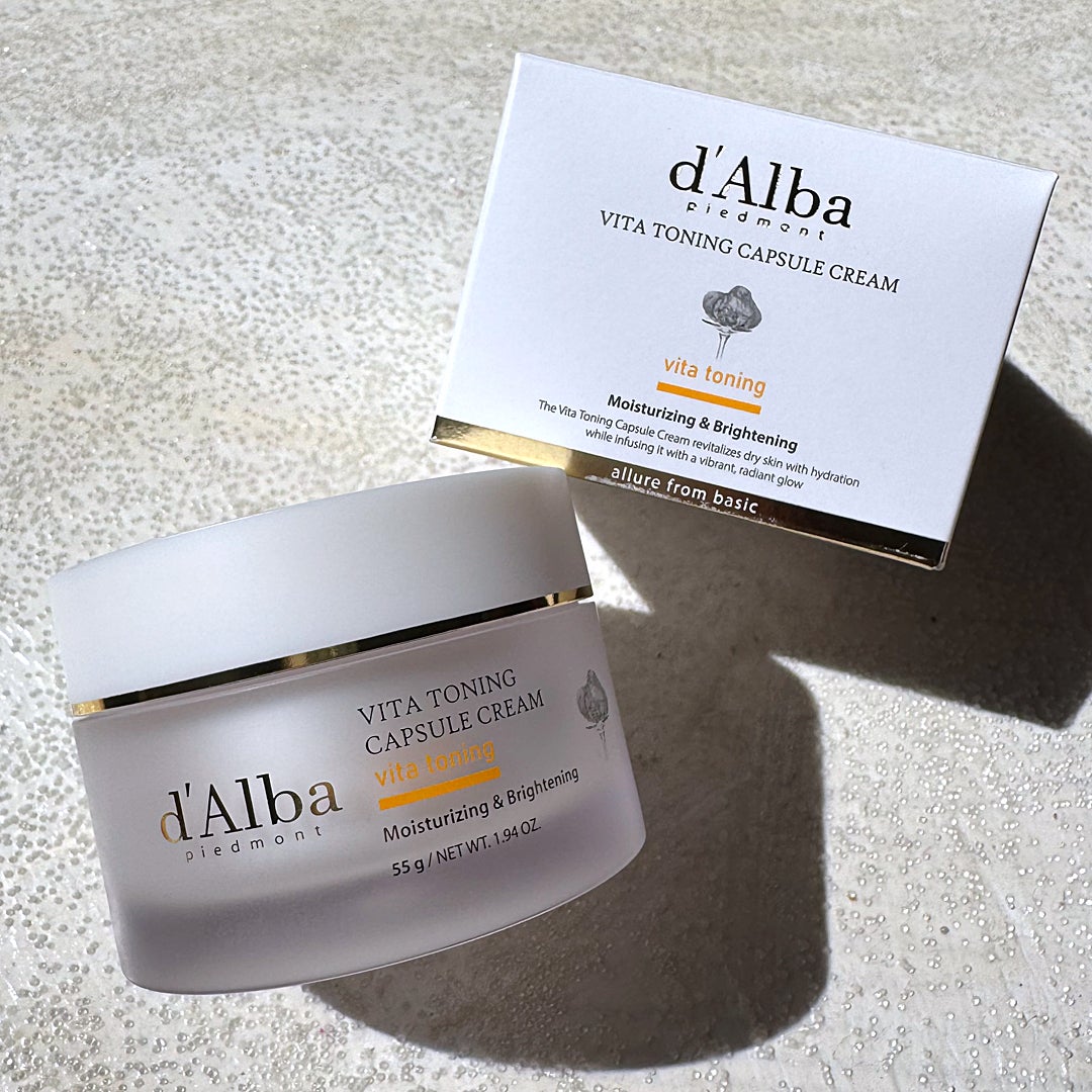 ビタトーニングカプセルクリーム/ダルバ/フェイスクリームを使ったクチコミ(1枚目)