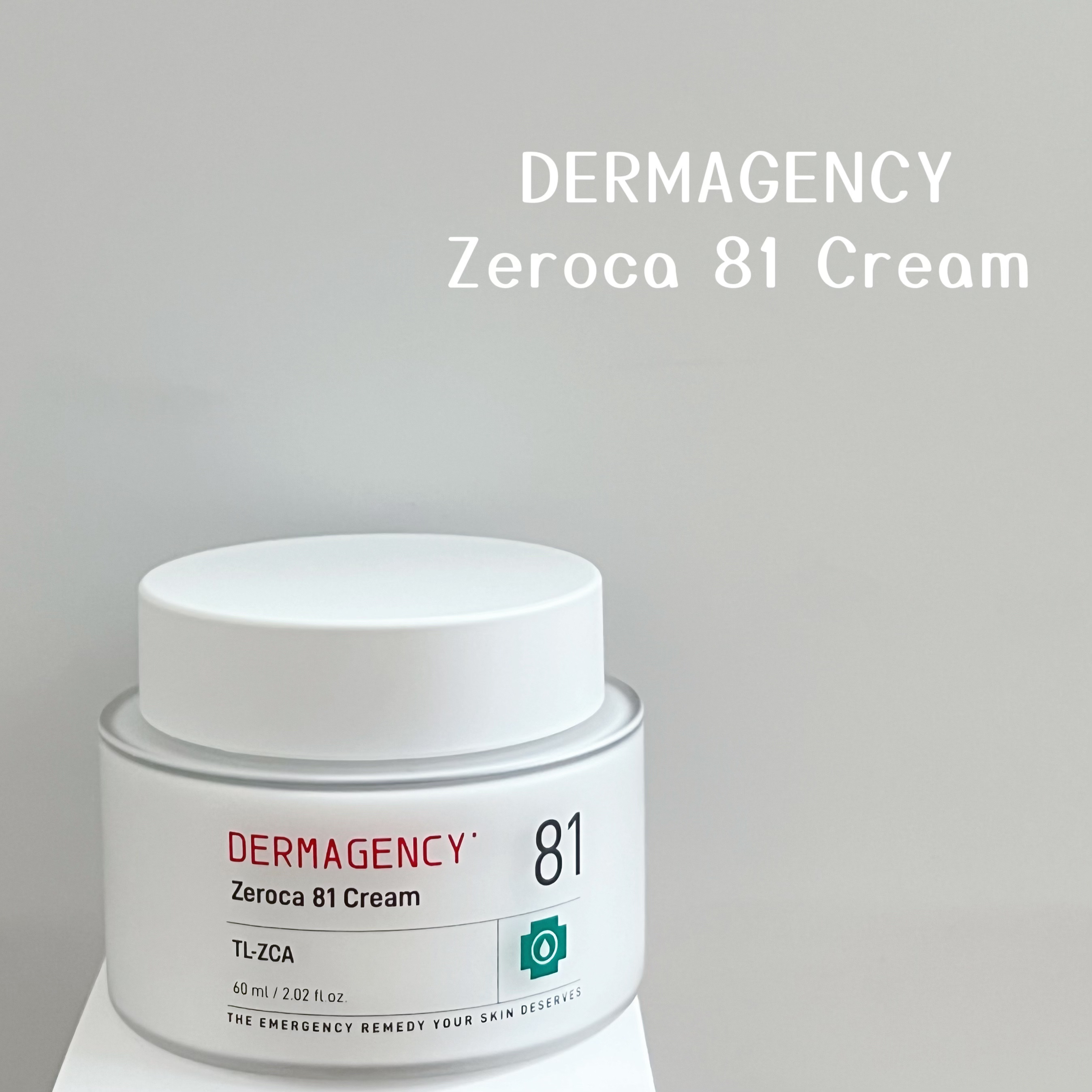 ダーマジェンシー ゼロカ81 クリーム/DERMAGENCY/フェイスクリームを使ったクチコミ（1枚目）