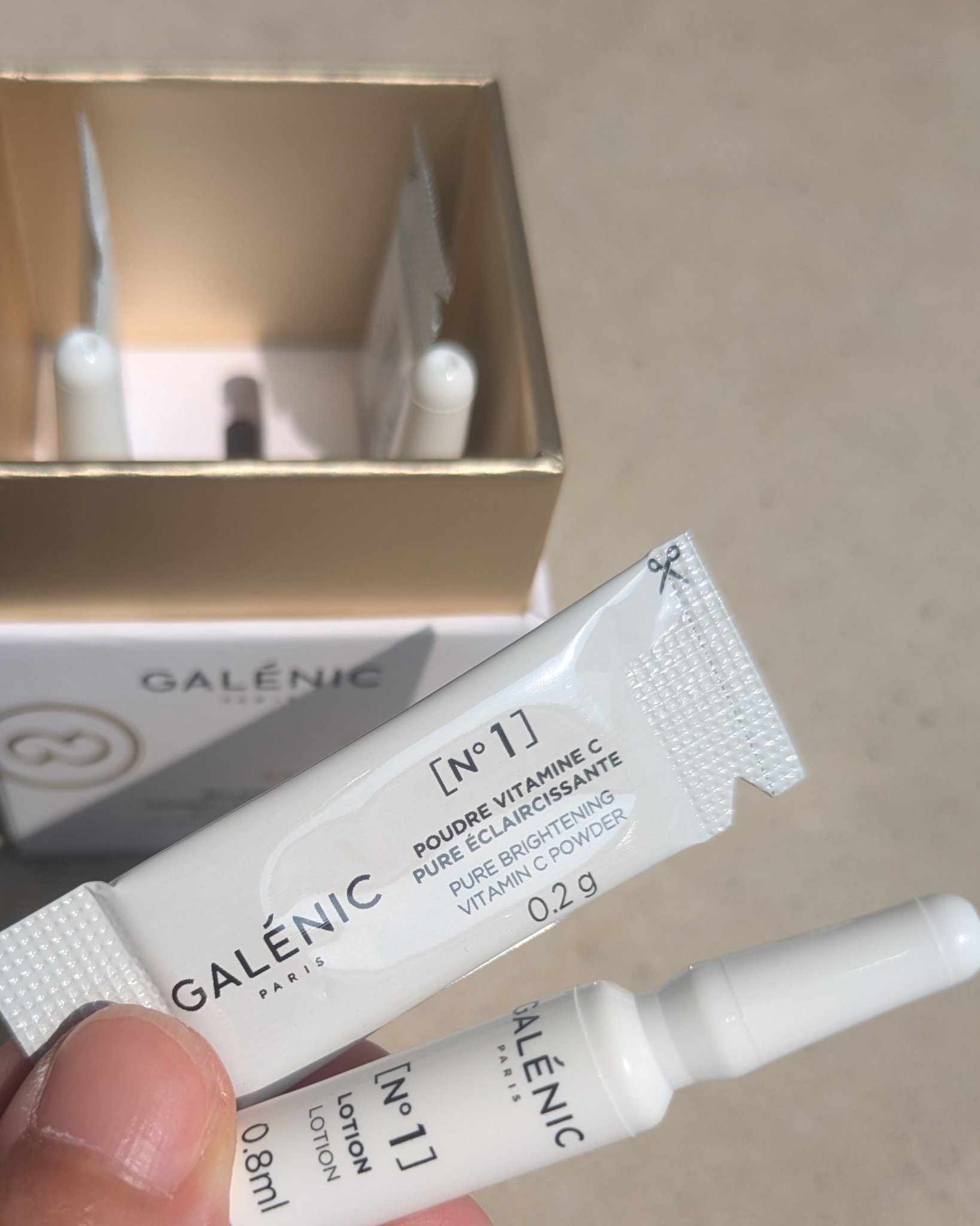 GALÉNIC ガレニシューティカル No.1 VC セラム/Galénic/美容液を使ったクチコミ（2枚目）