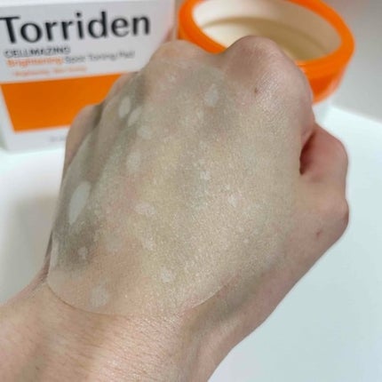 セルメイジング ビタC ブライトニングパッド/Torriden/トナーパッドを使ったクチコミ(3枚目)