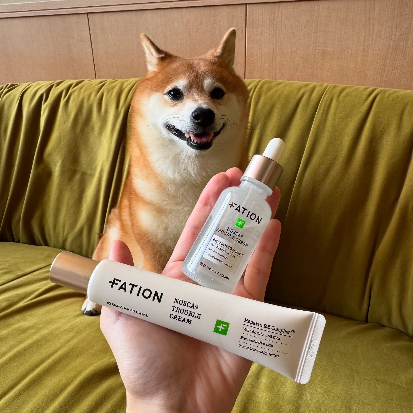 .
@fation.jp_official 様から大人気のセラムとクリームのご提供を頂いたので紹介するよ🌿🫧

肌荒れが気になるタイミングにぴったりなFATIONのノスカナイントラブルライン💁‍♀️
セラムとクリームの2ステップで、ゆ