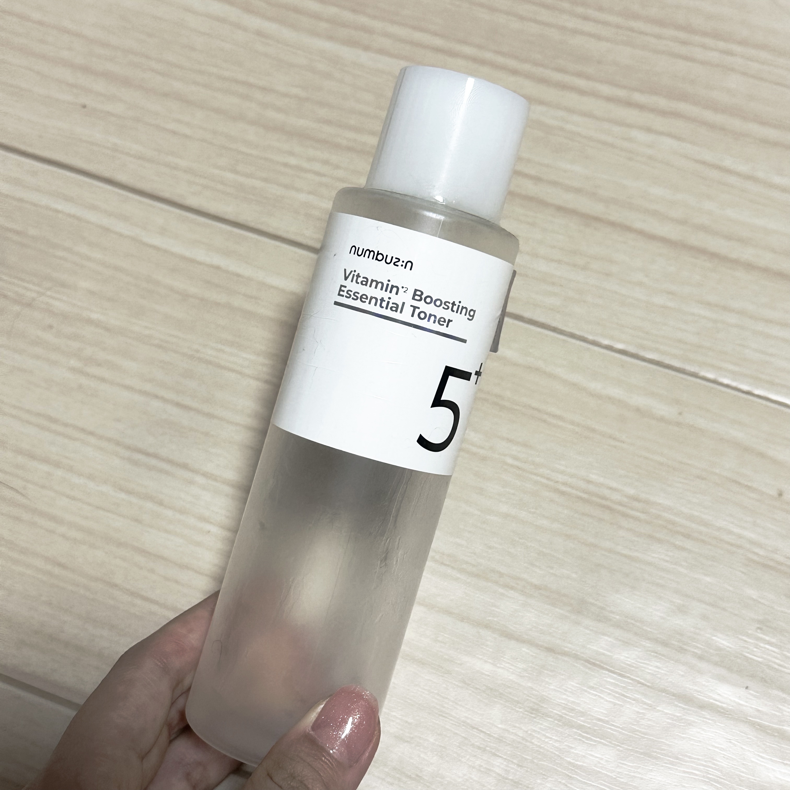 5番 白玉グルタチオンCエッセンシャルトナー/numbuzin/化粧水を使ったクチコミ（1枚目）