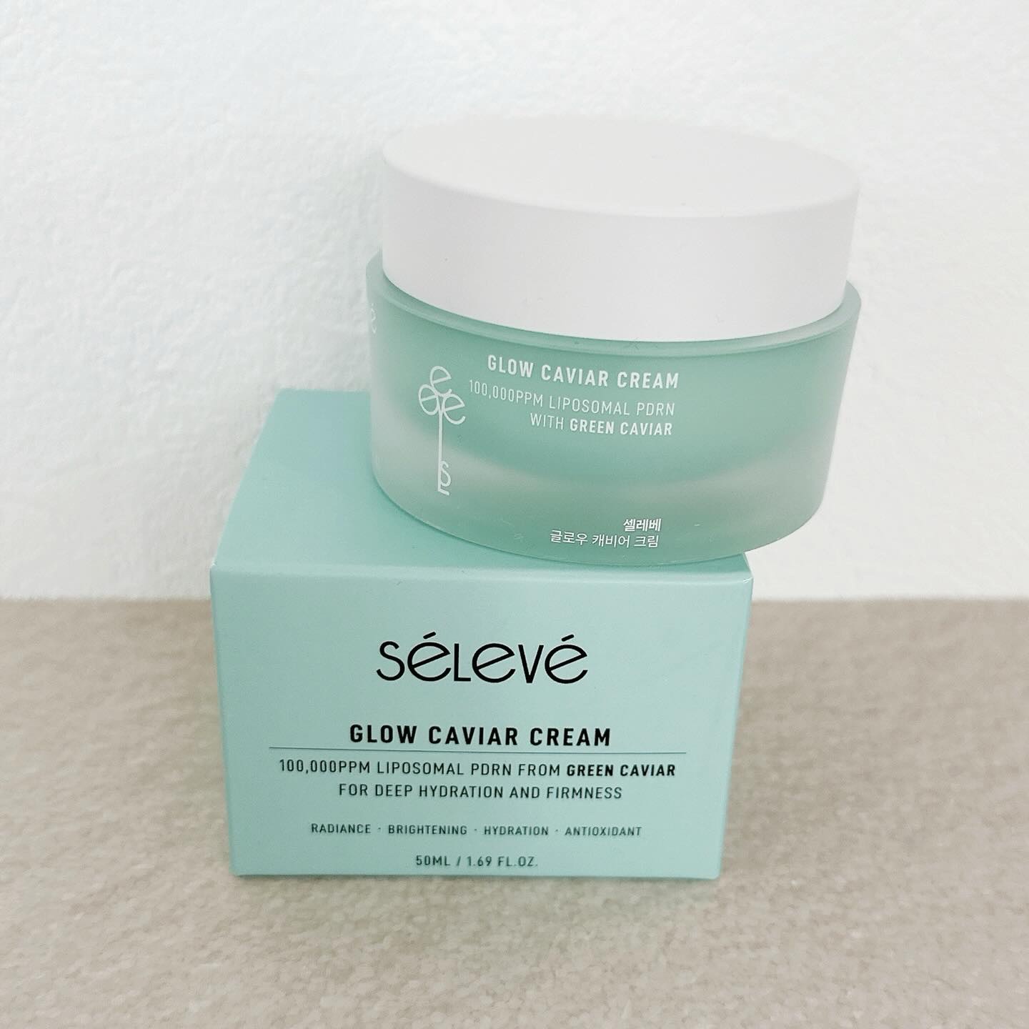 グロウキャビアクリーム/SELEVE/フェイスクリームを使ったクチコミ（2枚目）