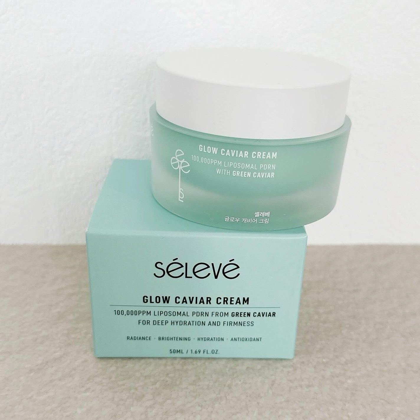 グロウキャビアクリーム/SELEVE/フェイスクリームを使ったクチコミ(2枚目)