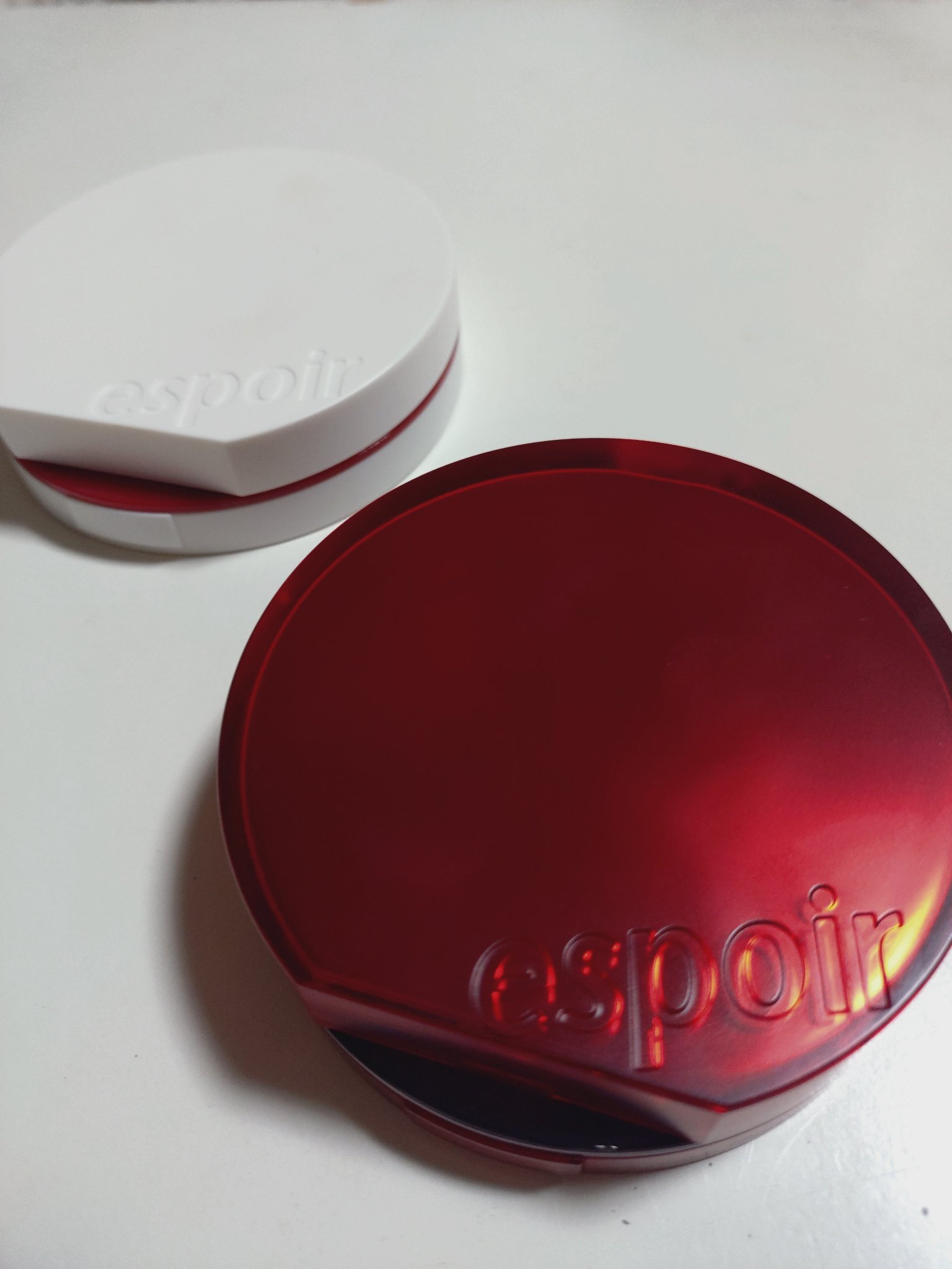 ビーベルベットカバークッション/espoir/クッションファンデーションを使ったクチコミ（1枚目）