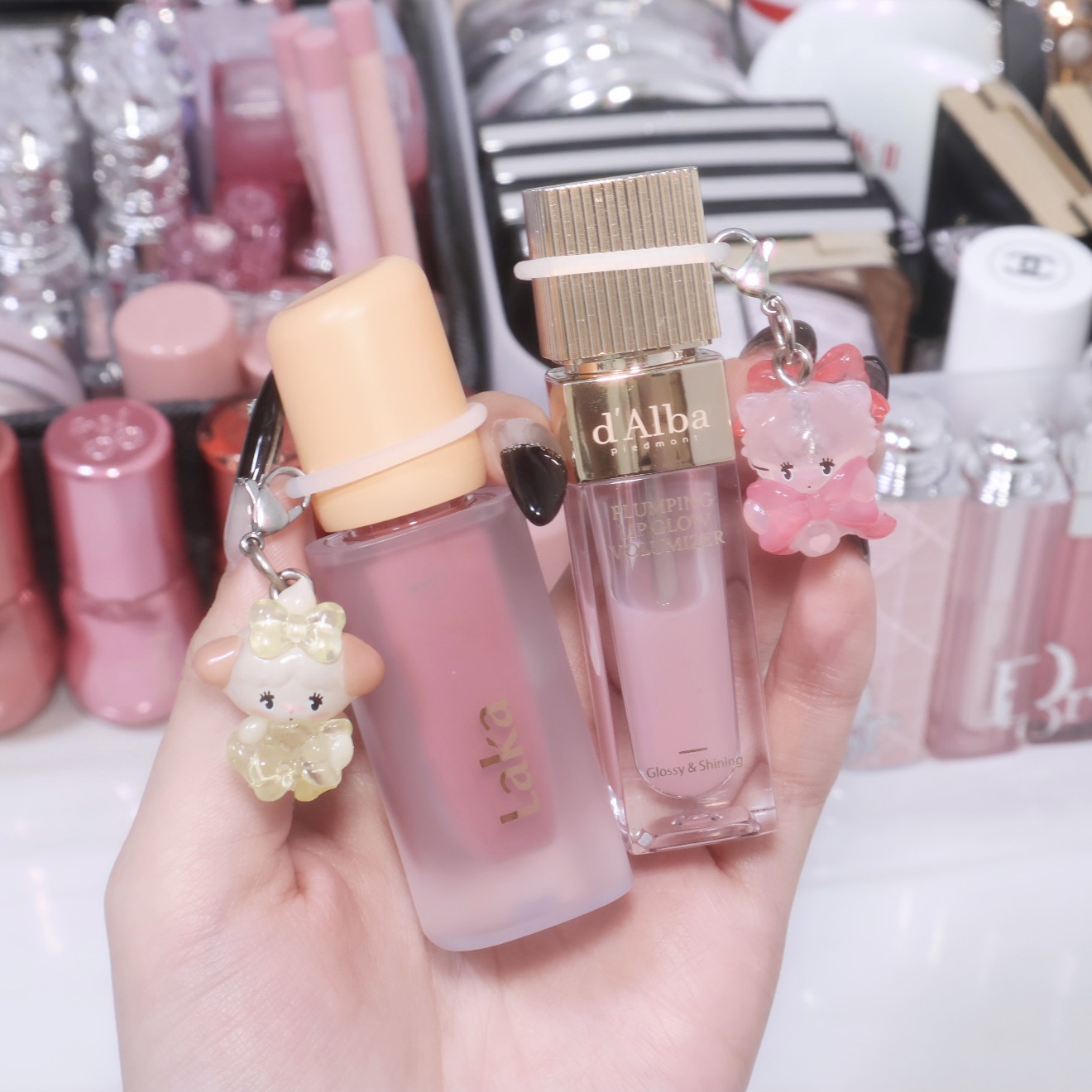 プランピングリップグロウムードボリューマイザー/ダルバ/リップグロスを使ったクチコミ（1枚目）