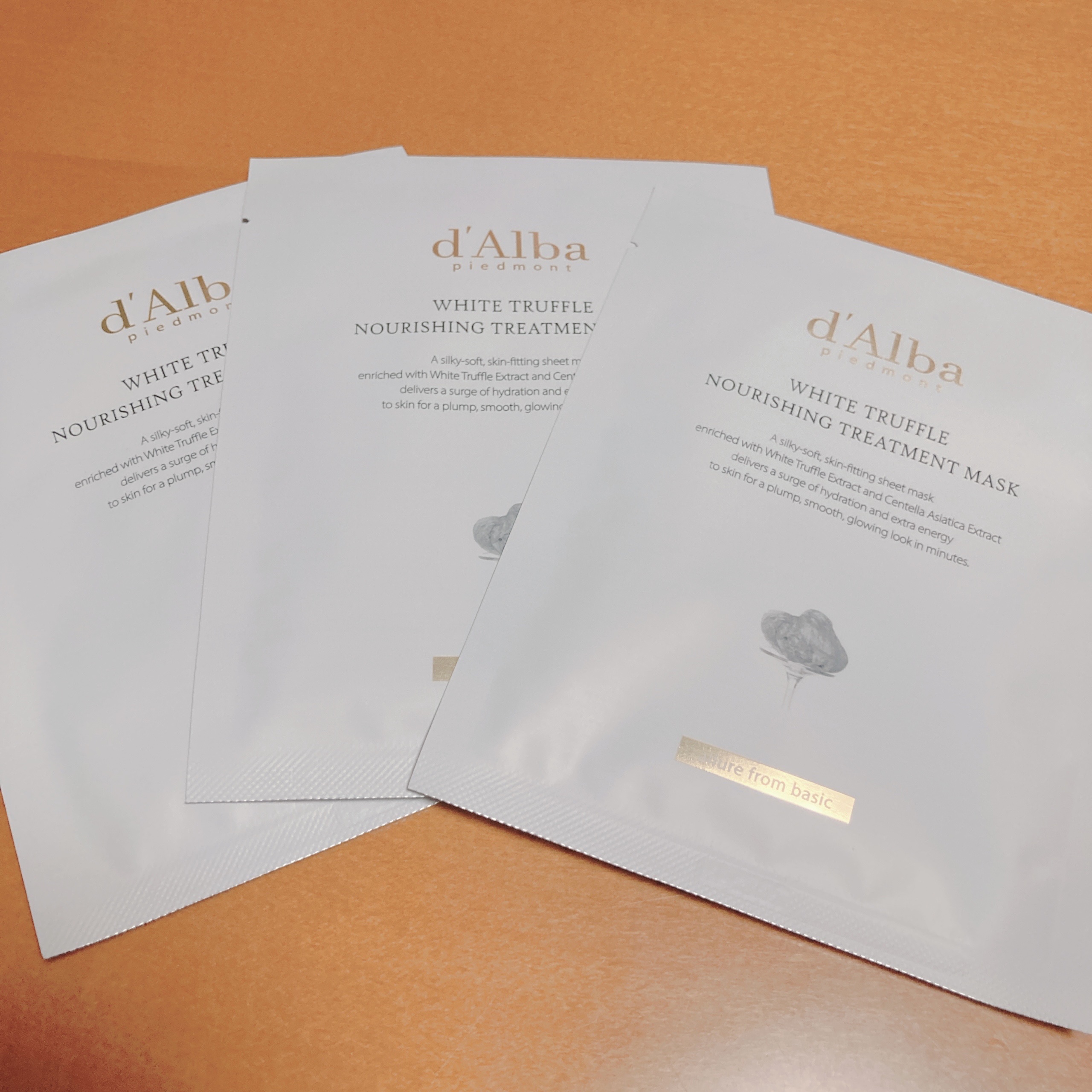 ホワイトトリュフナリシングトリートメントマスク/ダルバ/シートマスク・パックを使ったクチコミ（2枚目）