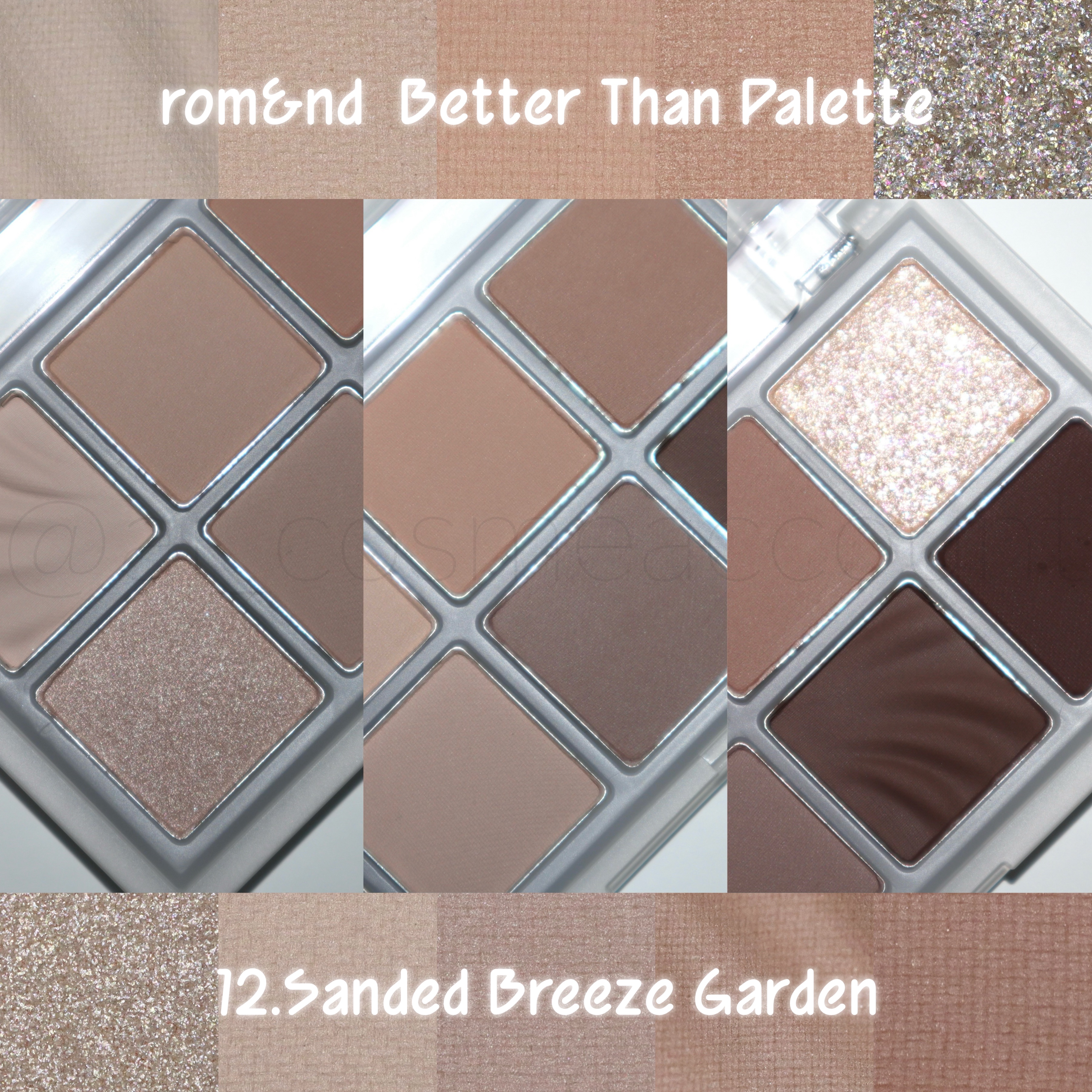 ベターザンパレット/rom&nd/アイシャドウパレットを使ったクチコミ（1枚目）