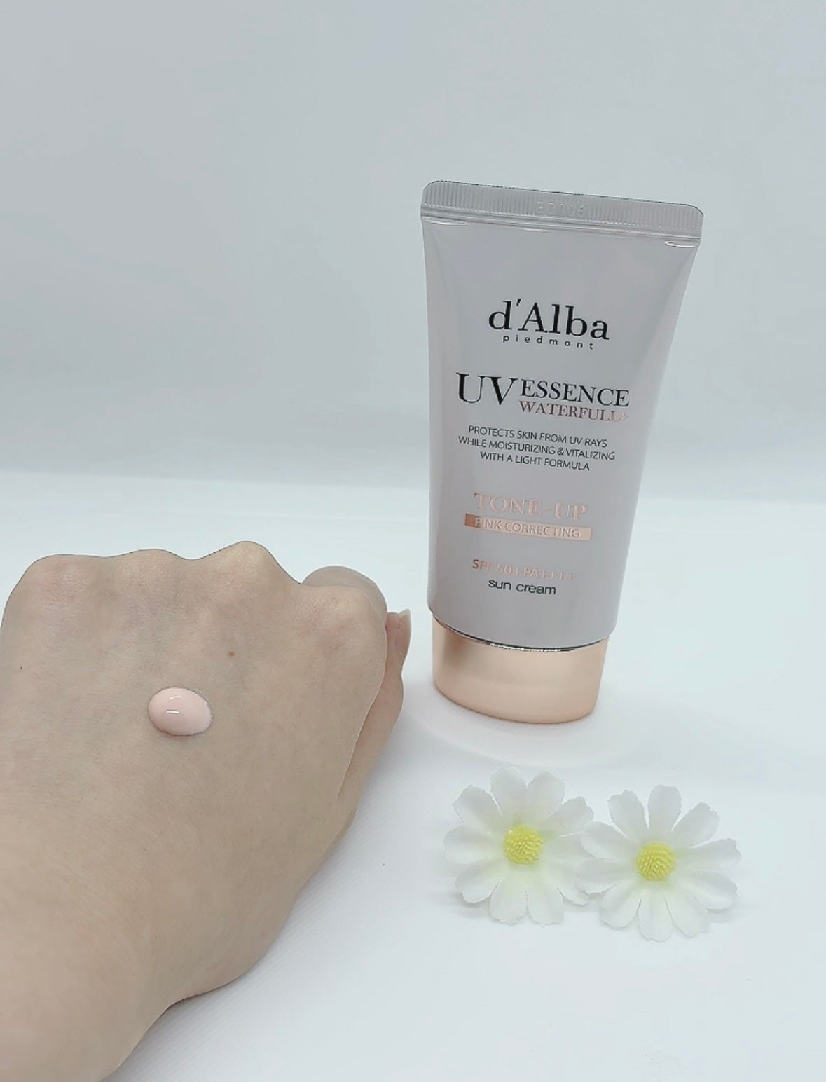 ウォータフルトーンアップサンクリーム/ダルバ/日焼け止めクリームを使ったクチコミ(2枚目)