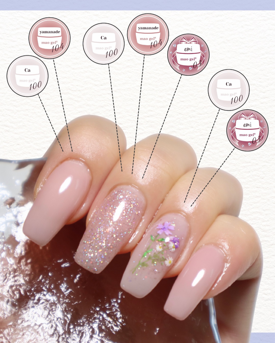 限定ジェルネイル】マオジェル｜マオネイルの口コミ - \ emiシリーズ