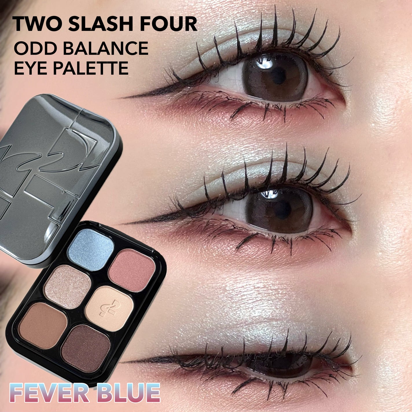 オッドバランスアイパレット/TWO SLASH FOUR/アイシャドウパレットを使ったクチコミ(1枚目)