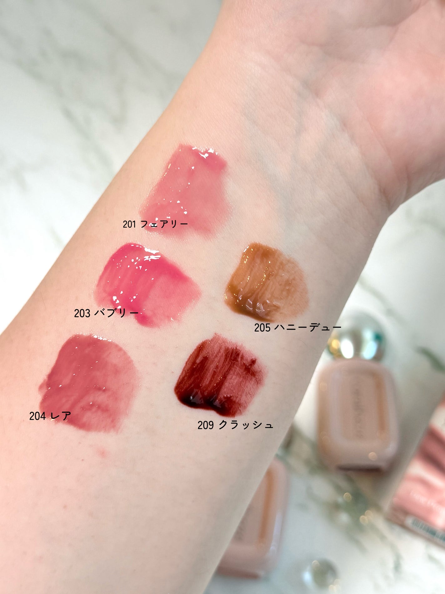 デュー ドロップ ティント/Coralhaze/リップティントを使ったクチコミ(7枚目)