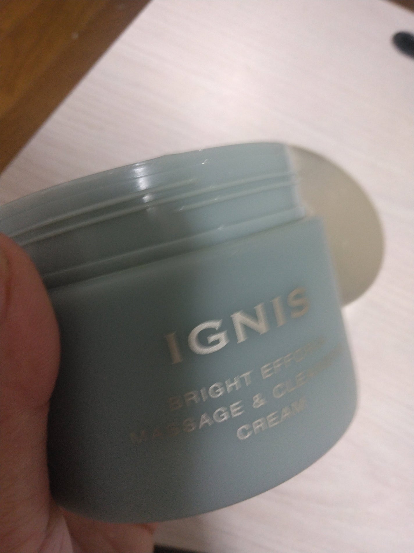ブライト エフフォーリア マッサージ&クレンジング クリーム/IGNIS/クレンジングクリームを使ったクチコミ(1枚目)