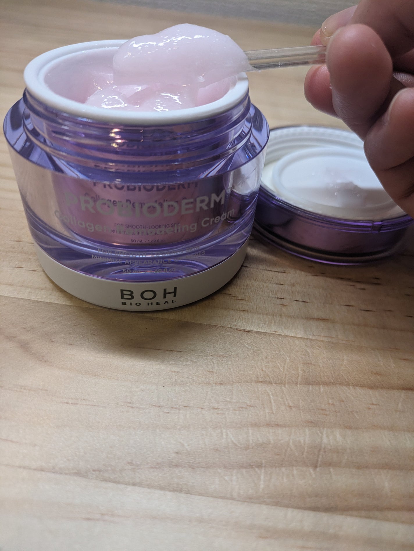 バイオヒールボ プロバイオダーム 3Dリフティングクリーム/BIOHEAL BOH/フェイスクリームを使ったクチコミ(4枚目)