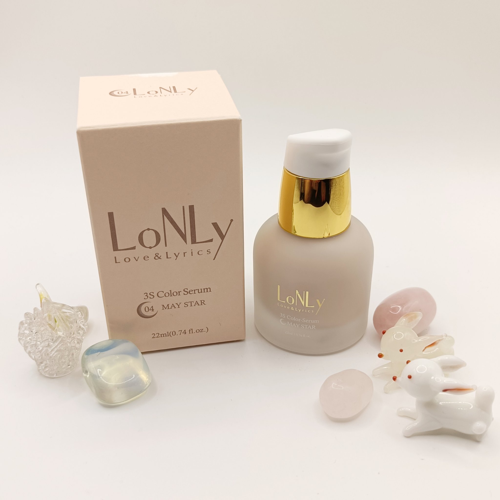 3S カラーセラム 04 May Star/LoNLy /リキッドチークを使ったクチコミ（1枚目）