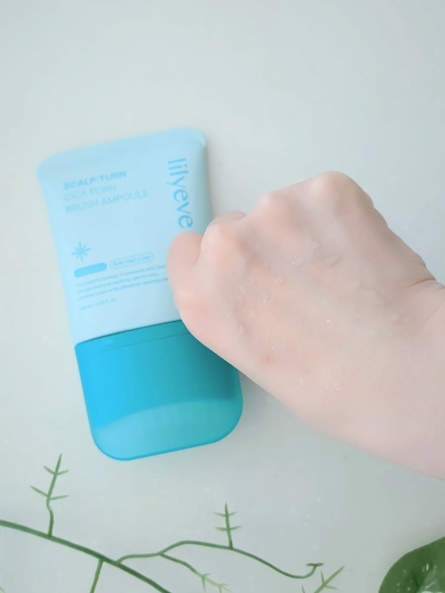 スカルプターンヘアアンプル/リリーイブ/頭皮ローションを使ったクチコミ（3枚目）