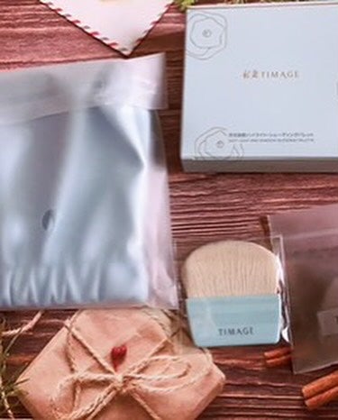 ハイライトシェーディングパレット/TIMAGE/パウダーハイライトを使ったクチコミ(9枚目)