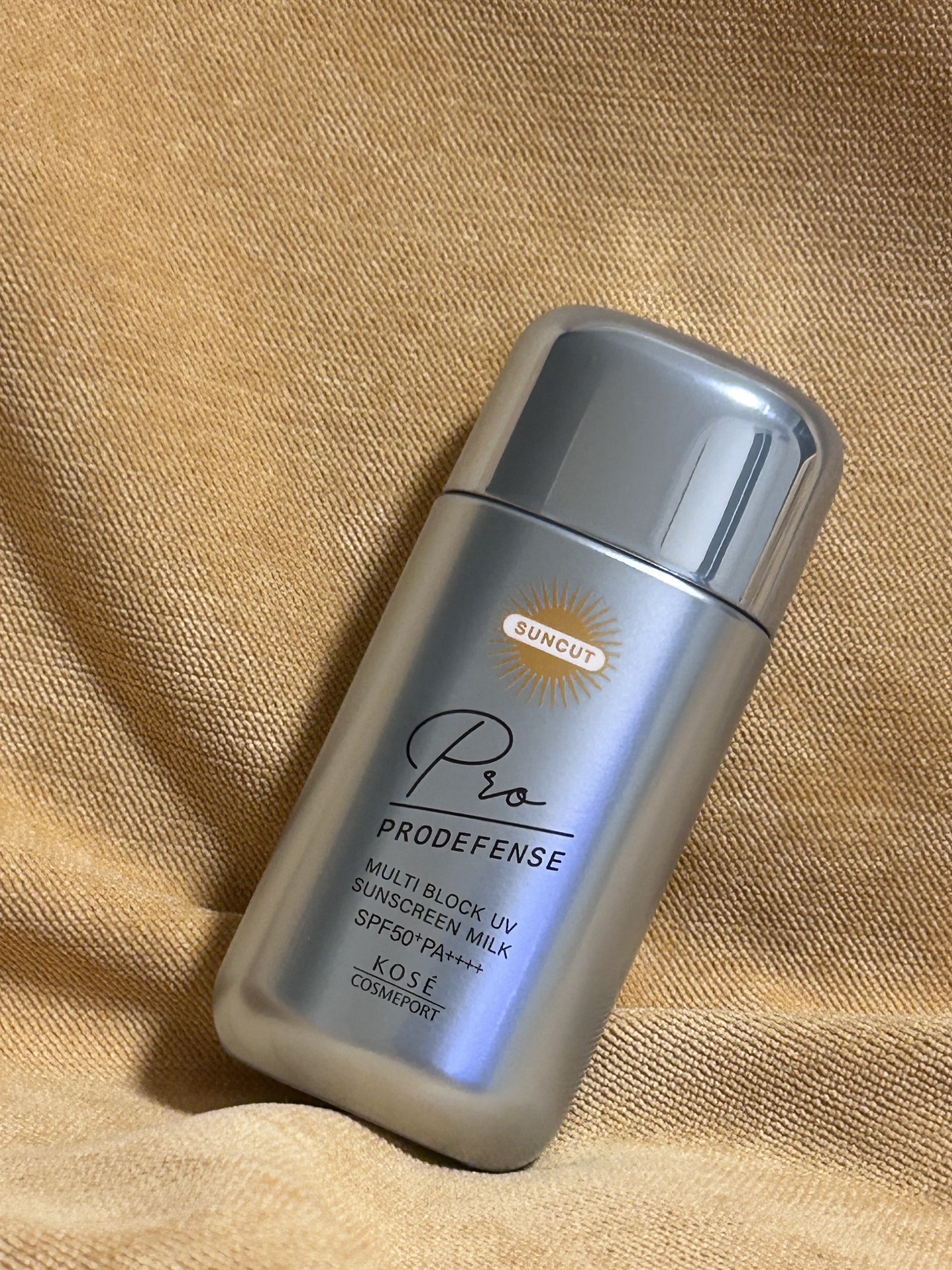 サンカット® プロディフェンス マルチブロックUV ミルク		のクチコミ「サンカット
プロディフェンス
マルチブロックUV ミルク

────────────

サイズ.....」（1枚目）