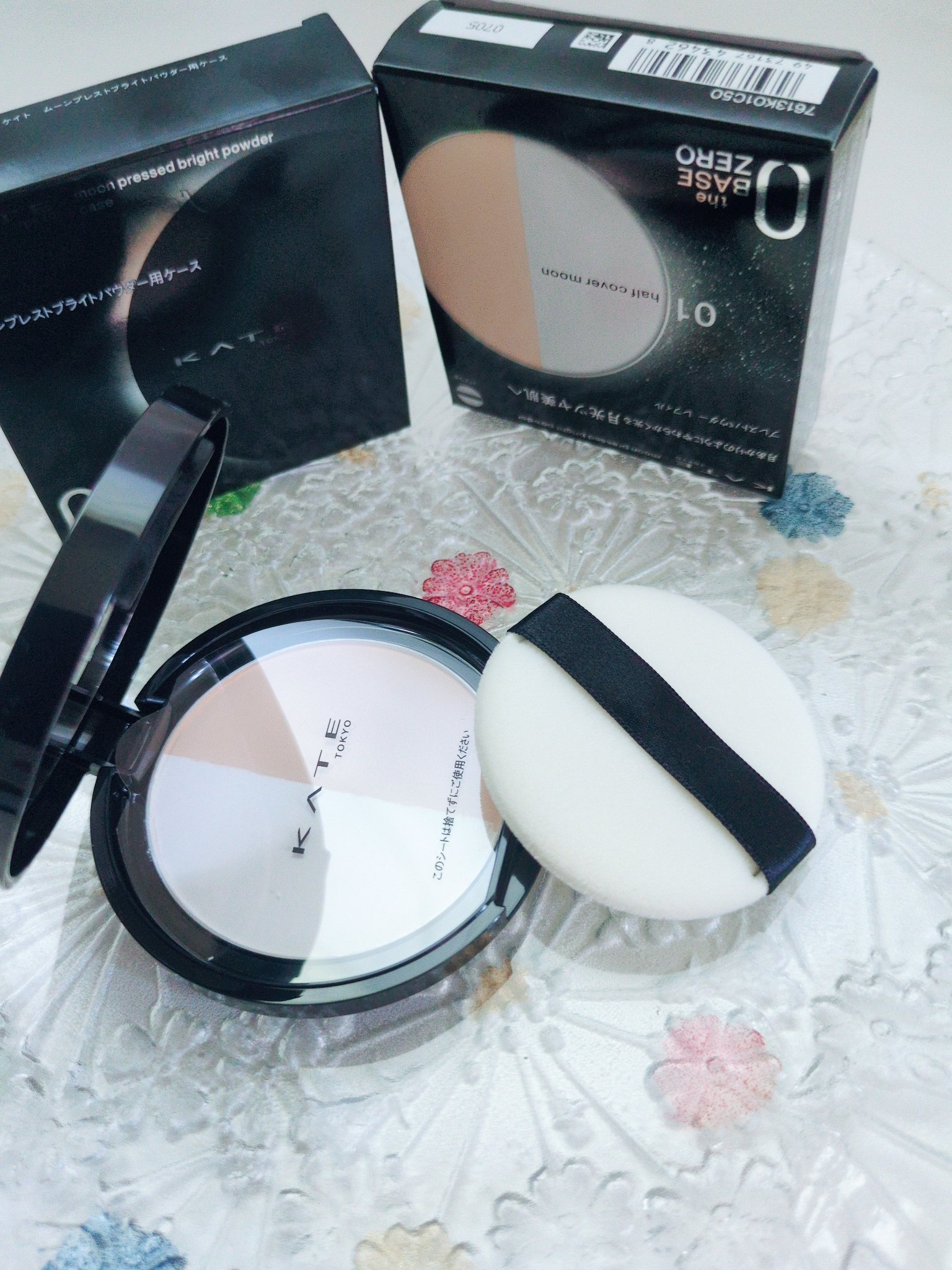 ムーンプレストブライトパウダー/KATE/プレストパウダーを使ったクチコミ（2枚目）