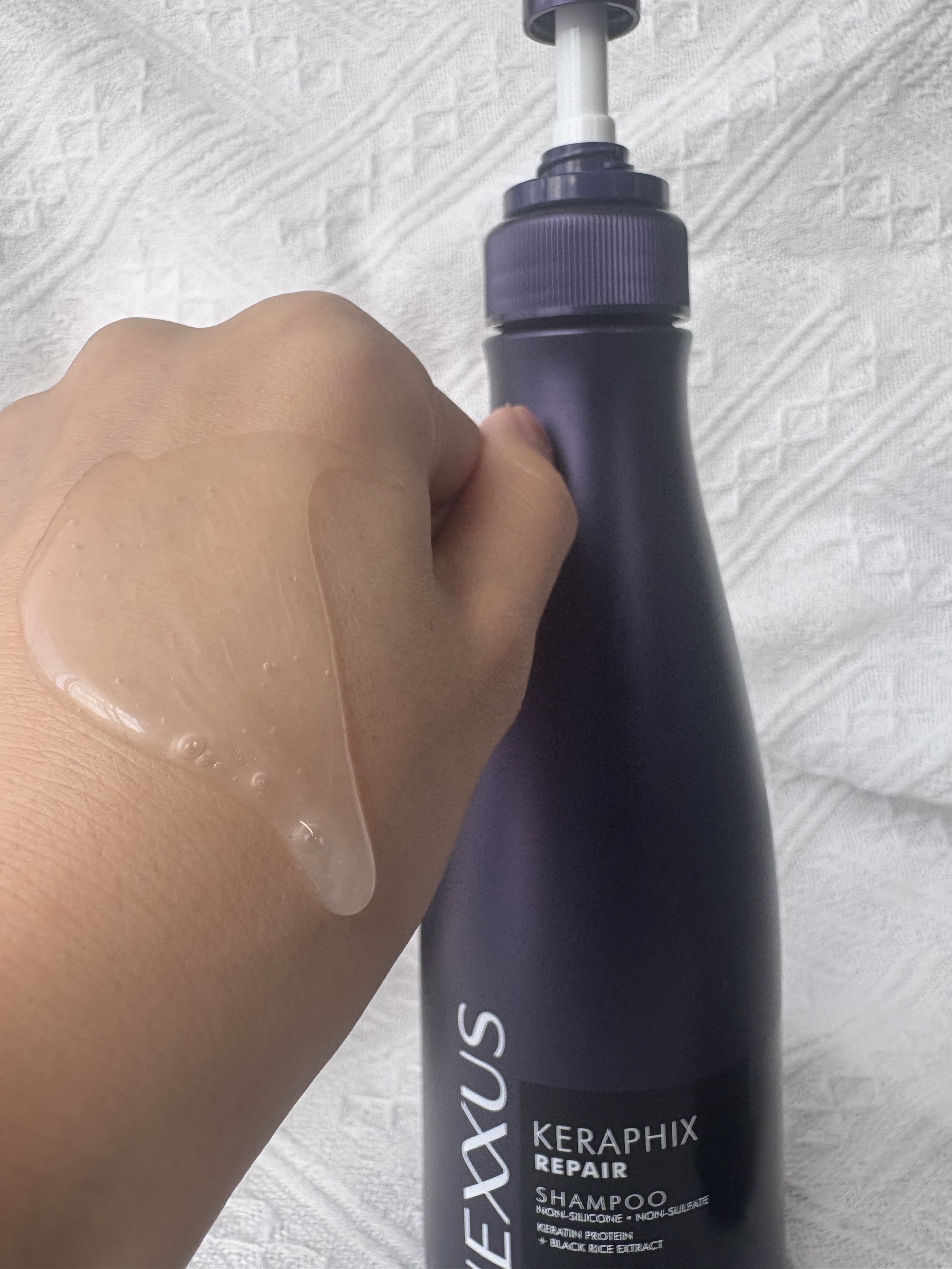 ネクサス ケラフィックスリペア シャンプー/トリートメント/NEXXUS(ネクサス)/市販シャンプーを使ったクチコミ（2枚目）