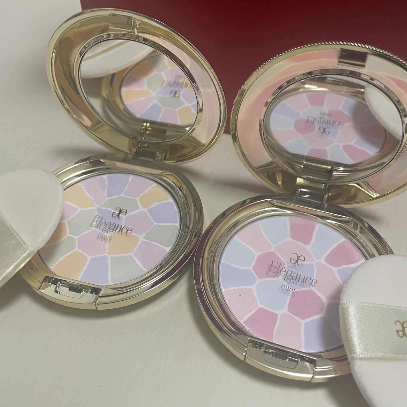 ラ プードル オートニュアンス/Elégance/プレストパウダーを使ったクチコミ(1枚目)