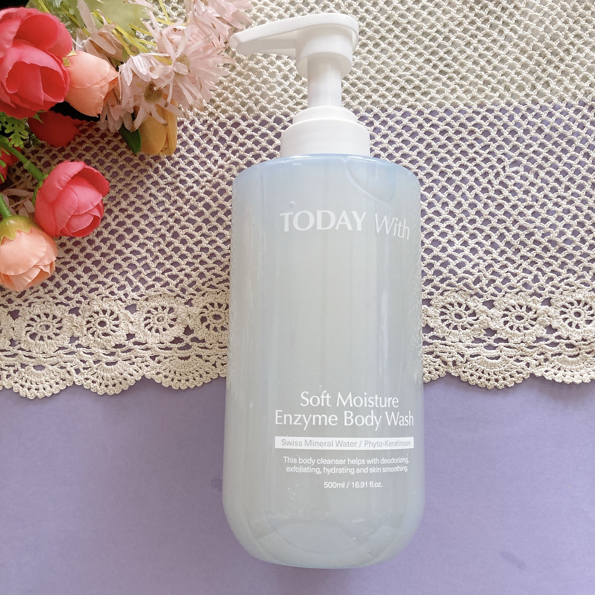ソフトモイスチャー酵素ボディウォッシュ/TODAY With/ボディソープを使ったクチコミ（1枚目）