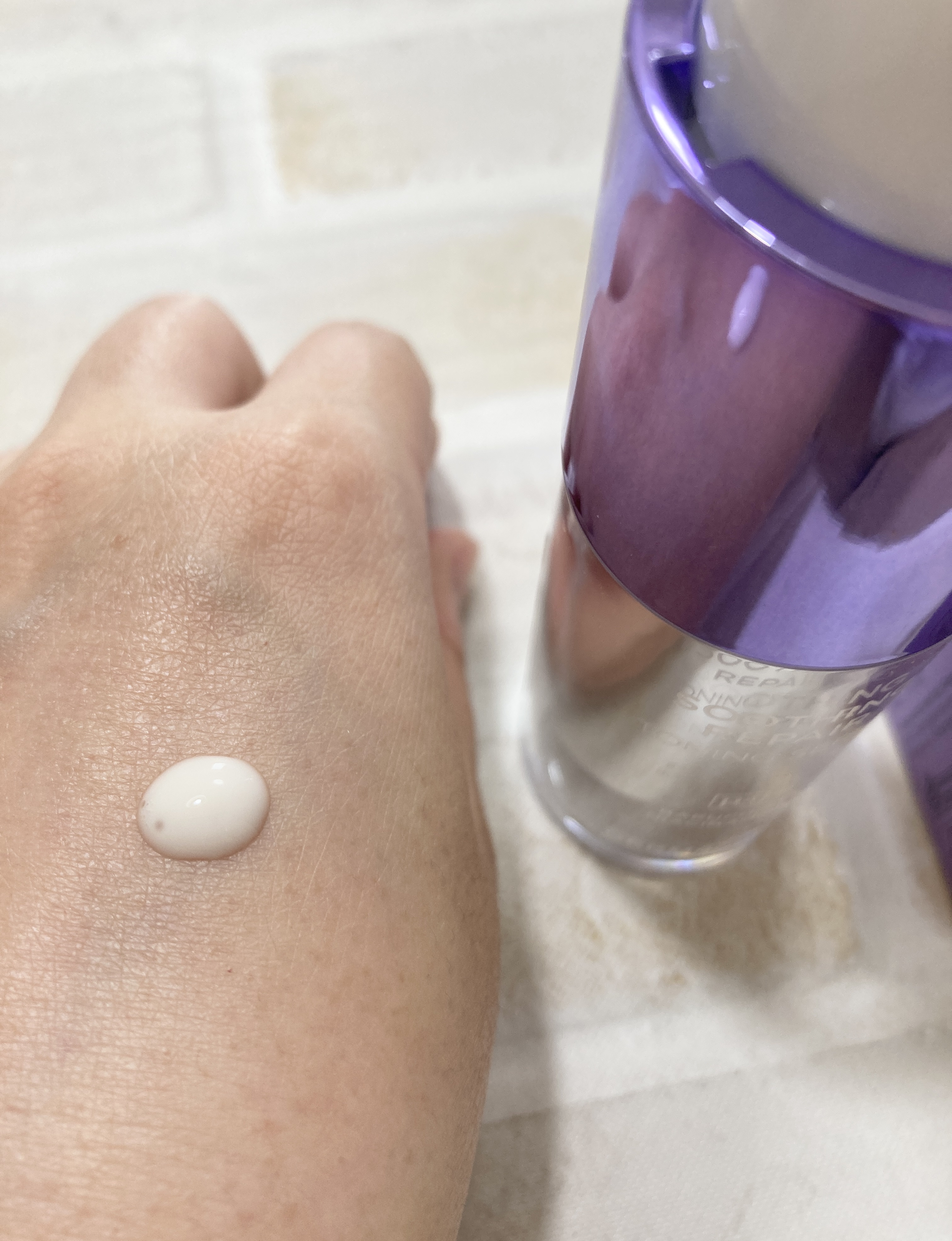 SOOTHING REPAIR TONING SERUM R4/ダーマファーム/美容液を使ったクチコミ（2枚目）