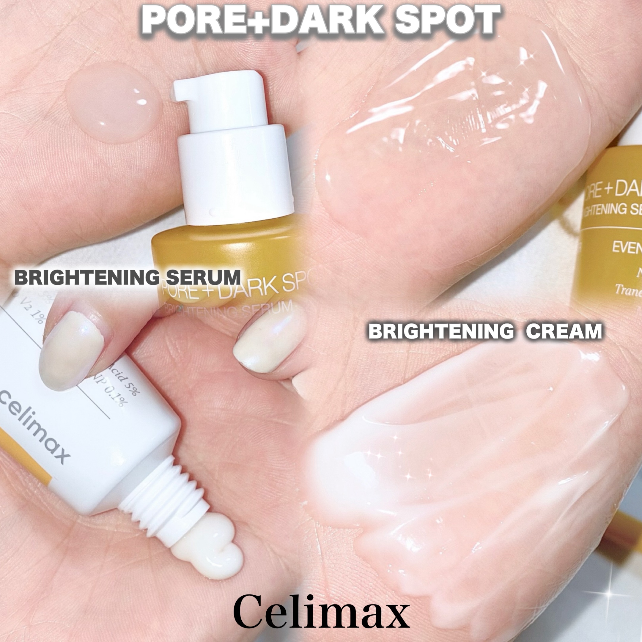 ポア ブライトニング シミケアセラム/celimax/美容液を使ったクチコミ（2枚目）