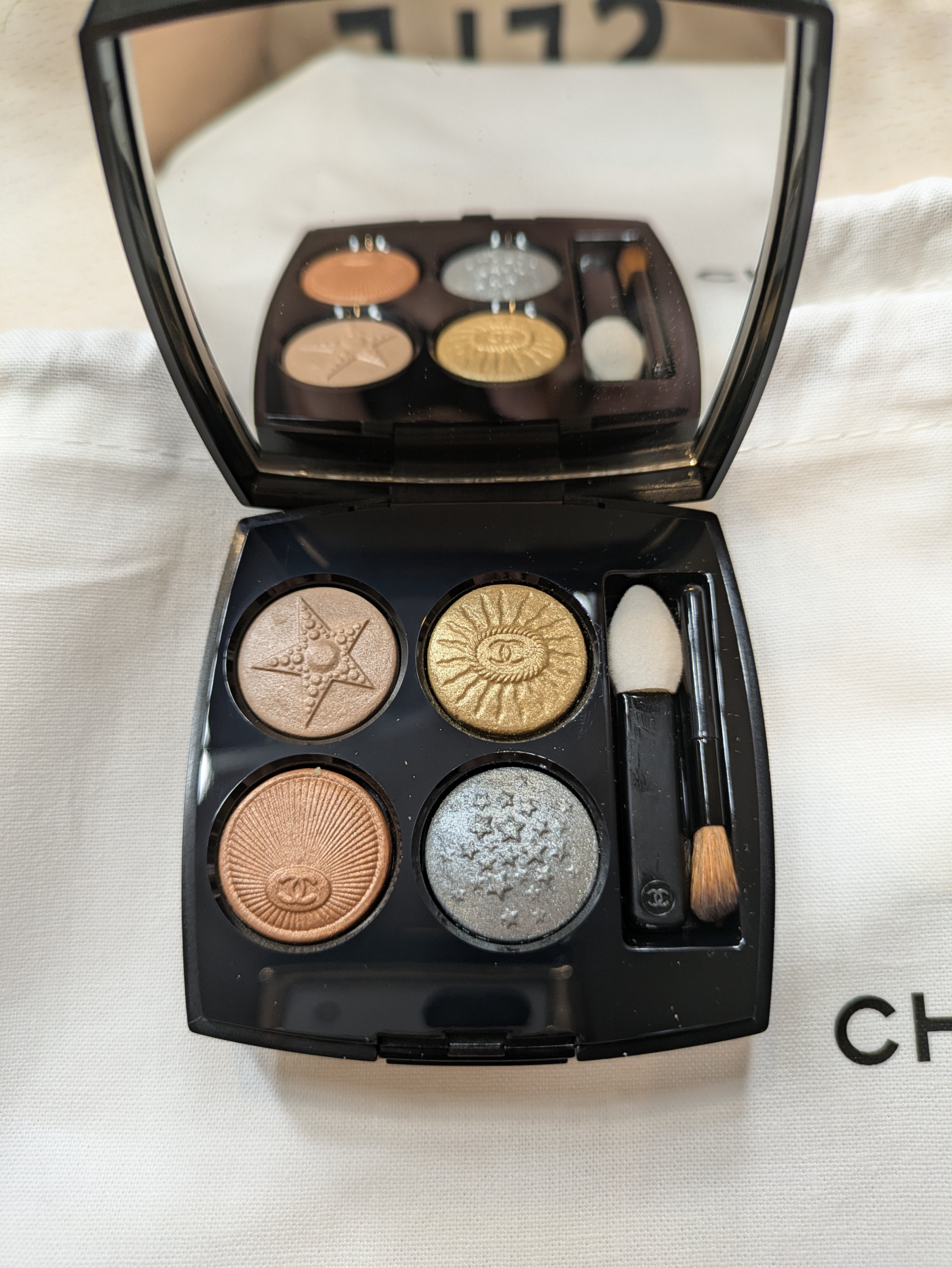レ キャトル オンブル ブトン/CHANEL/アイシャドウパレットを使ったクチコミ（1枚目）