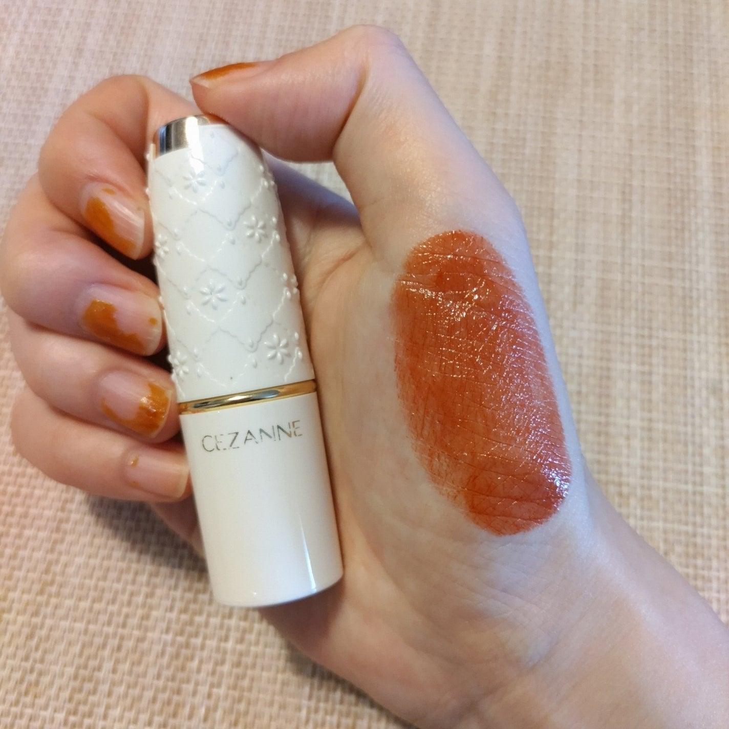 ラスティング リップカラーN/CEZANNE/口紅を使ったクチコミ(1枚目)