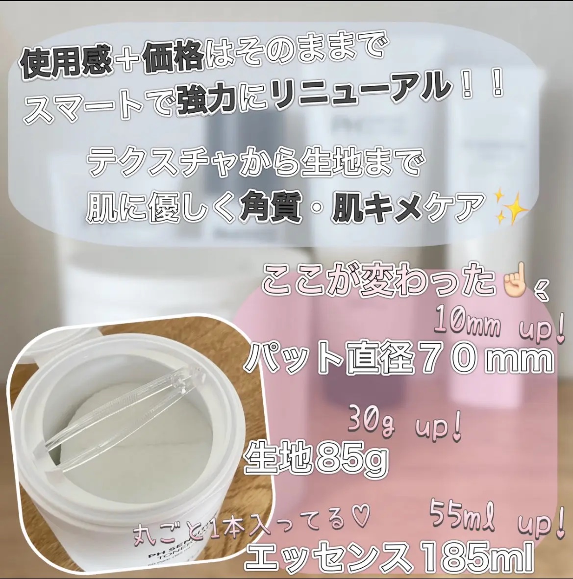 PHセンシティブトナーパッド/SAM'U/トナーパッドを使ったクチコミ（2枚目）