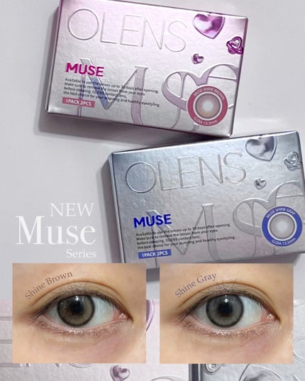 MUSE 1month/OLENS/1ヶ月(1MONTH)カラコンを使ったクチコミ(1枚目)
