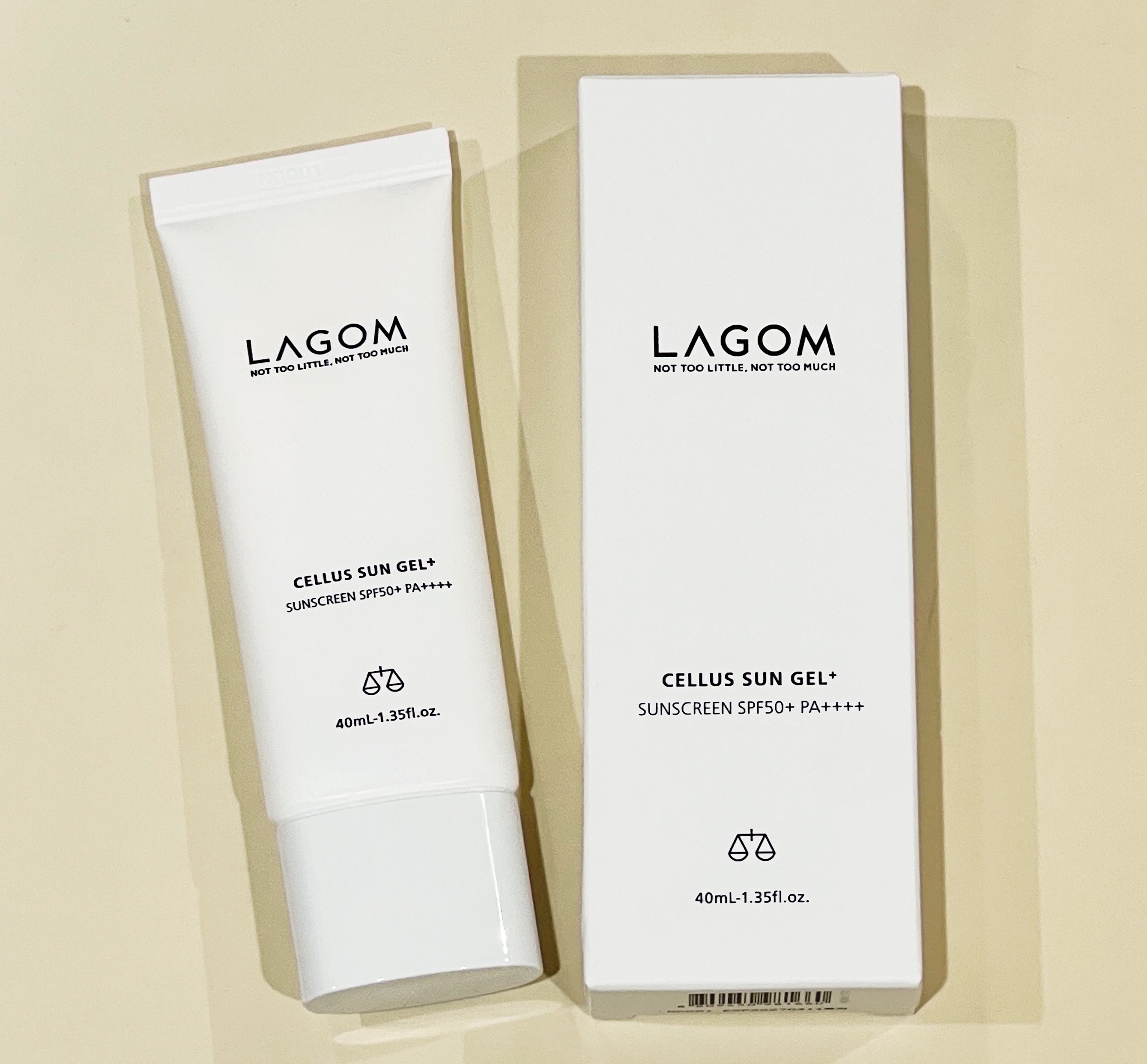 サンジェル プラス SPF50+ PA++++/LAGOM /日焼け止めジェルを使ったクチコミ（1枚目）