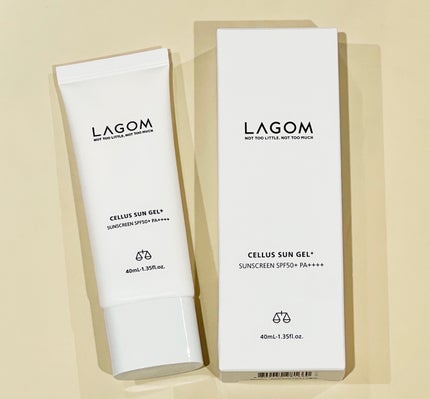 サンジェル プラス SPF50+ PA++++/LAGOM /日焼け止めジェルを使ったクチコミ(1枚目)