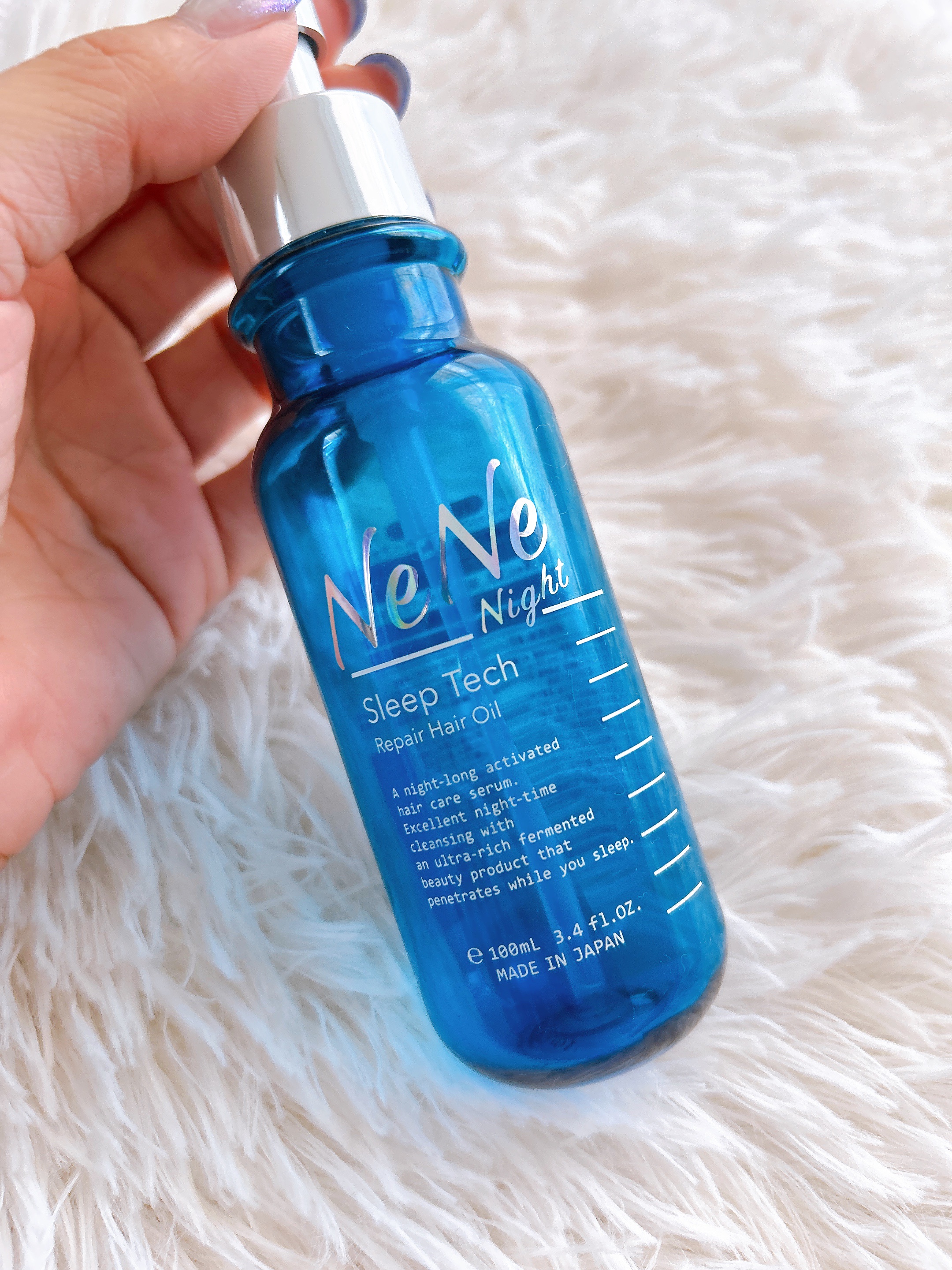 スリープテック リペア ヘアオイル 100mL/NeNe Night/ヘアオイルを使ったクチコミ（1枚目）