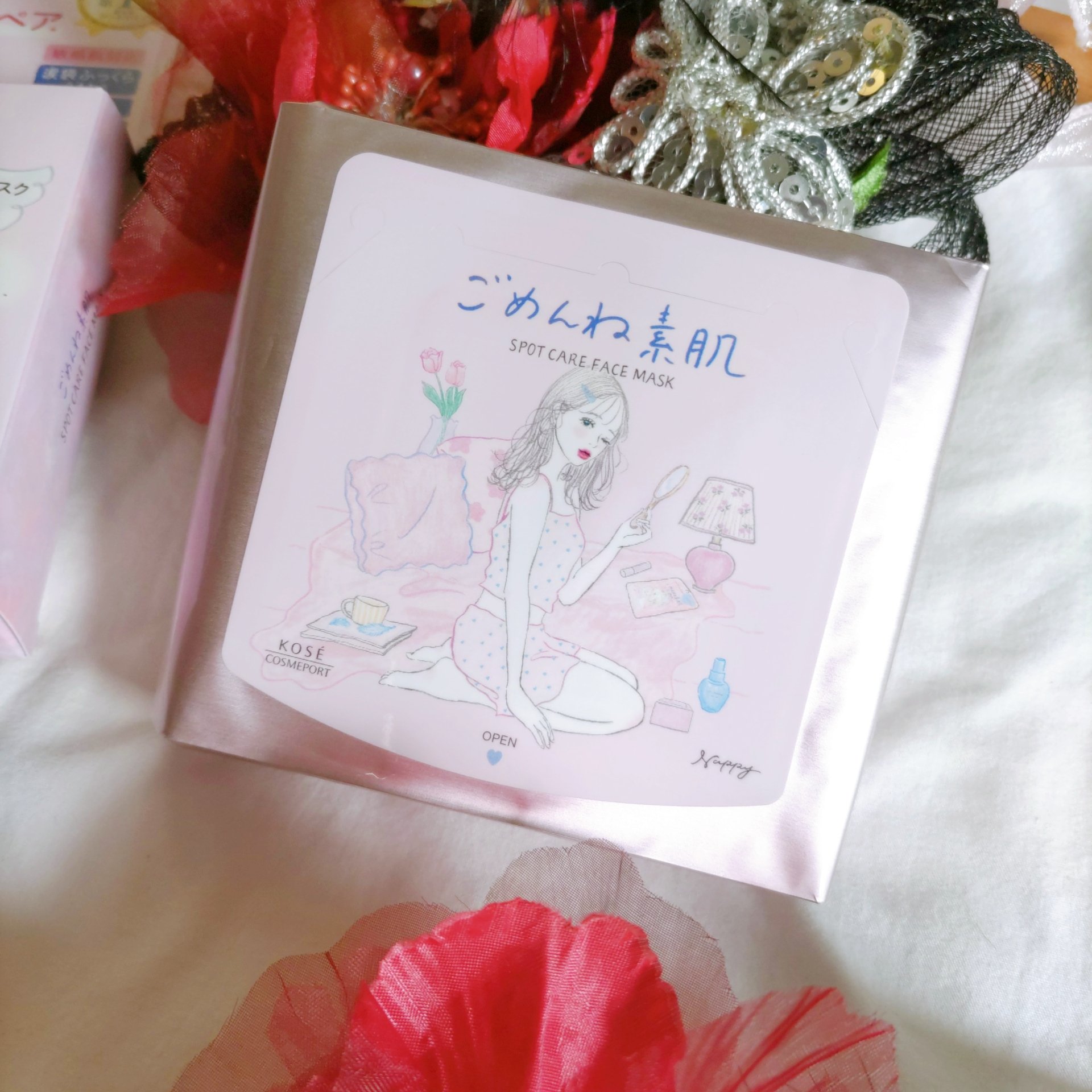 ごめんね素肌　スポットケアマスク/クリアターン/シートマスク・パックを使ったクチコミ（2枚目）