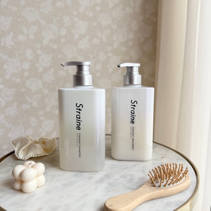 ストレートシャンプー/ストレートトリートメント/Straine/市販シャンプーを使ったクチコミ(1枚目)